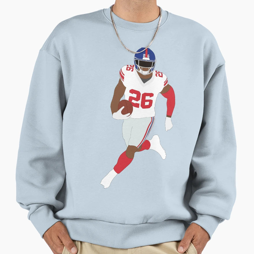 Saquon Sweatshirt - Aesthetic Graphic Unisex - T-Shirt, Sweatshirt, Hoodie
