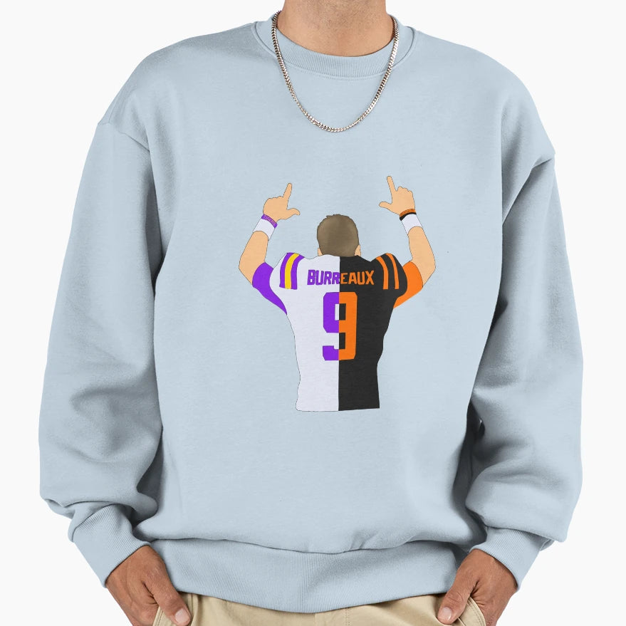 Joe Burreaux Sweatshirt - Trendy Graphic for Adults - T-Shirt, Sweatshirt, Hoodie