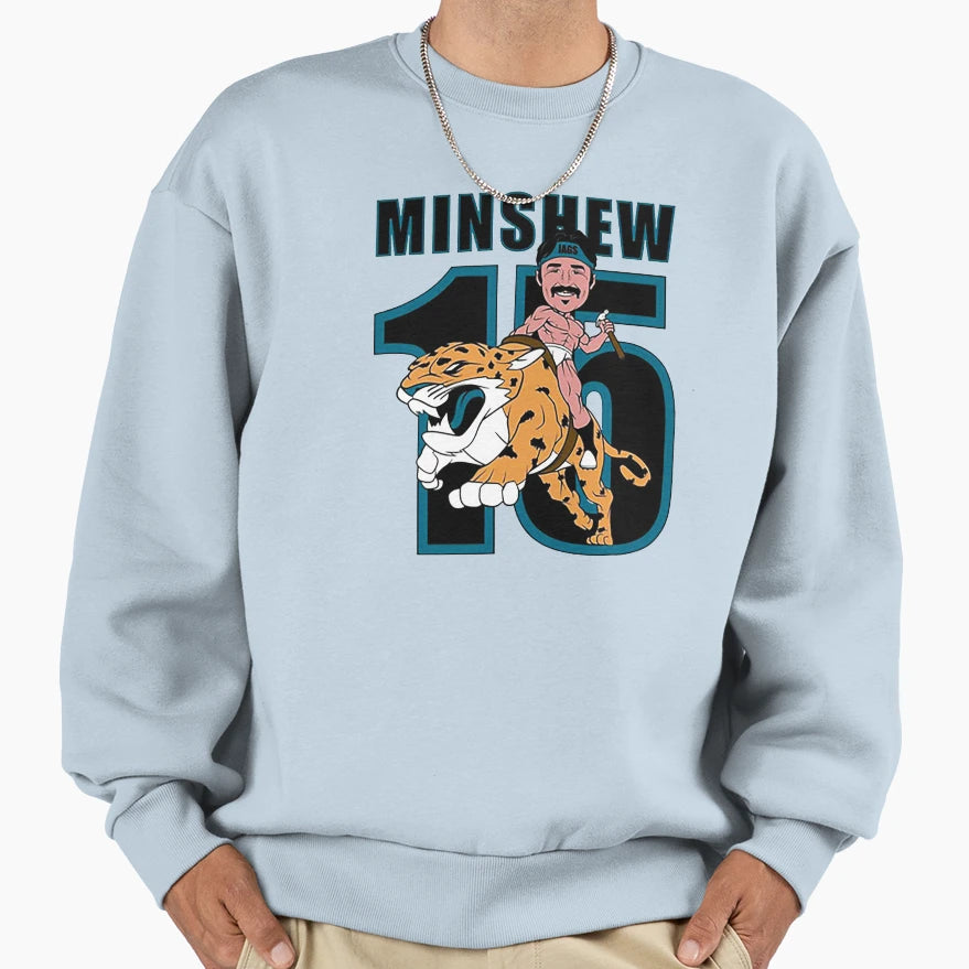 Min Shew Jaguar Sweatshirt - Novelty Apparel Unisex - T-Shirt, Sweatshirt, Hoodie