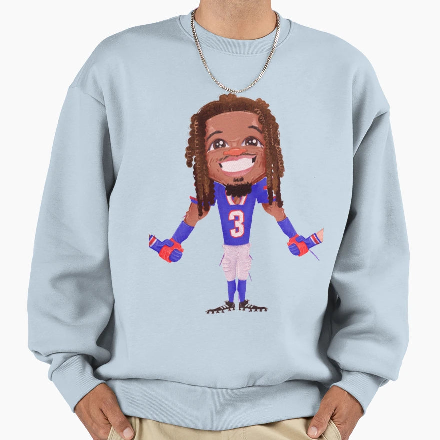 Pray Damar Hamlin Sweatshirt - Novelty Apparel Unisex - T-Shirt, Sweatshirt, Hoodie