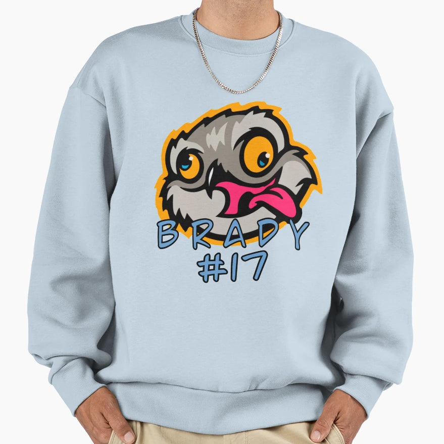 Locos Brady 17 Sweatshirt - Casual Everyday Wear Unisex - T-Shirt, Sweatshirt, Hoodie