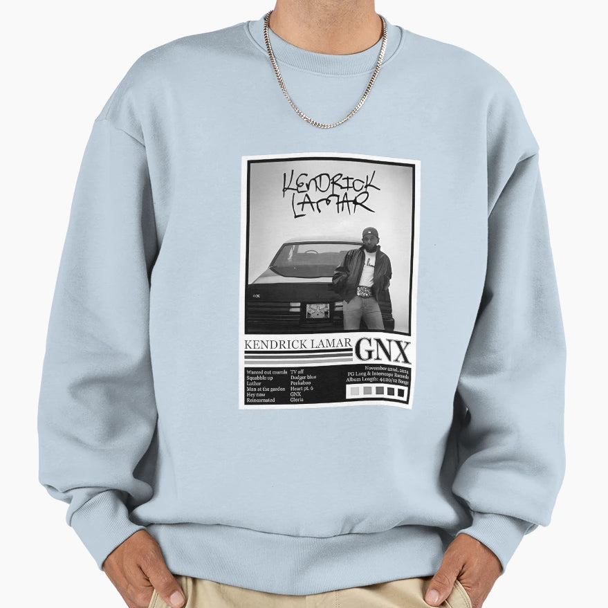 Kendrick Lamar Gnx Album Sweatshirt - Trendy Graphic for Adults - T-Shirt, Sweatshirt, Hoodie