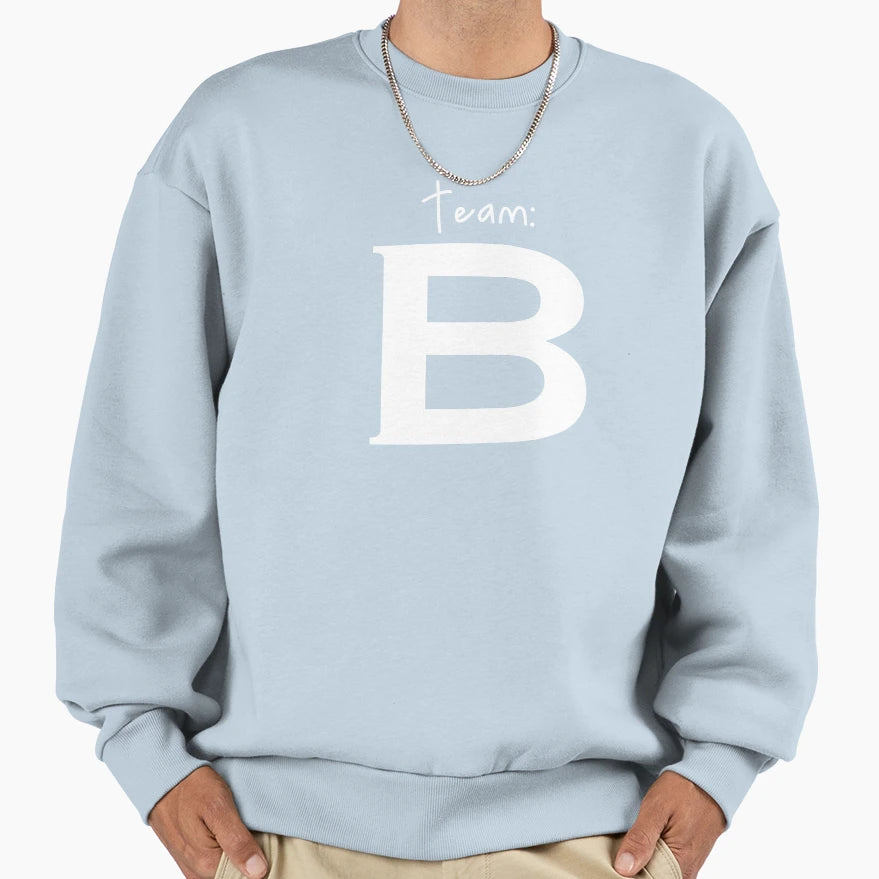 Team Sweatshirt - Minimalist Print for Adults - T-Shirt, Sweatshirt, Hoodie