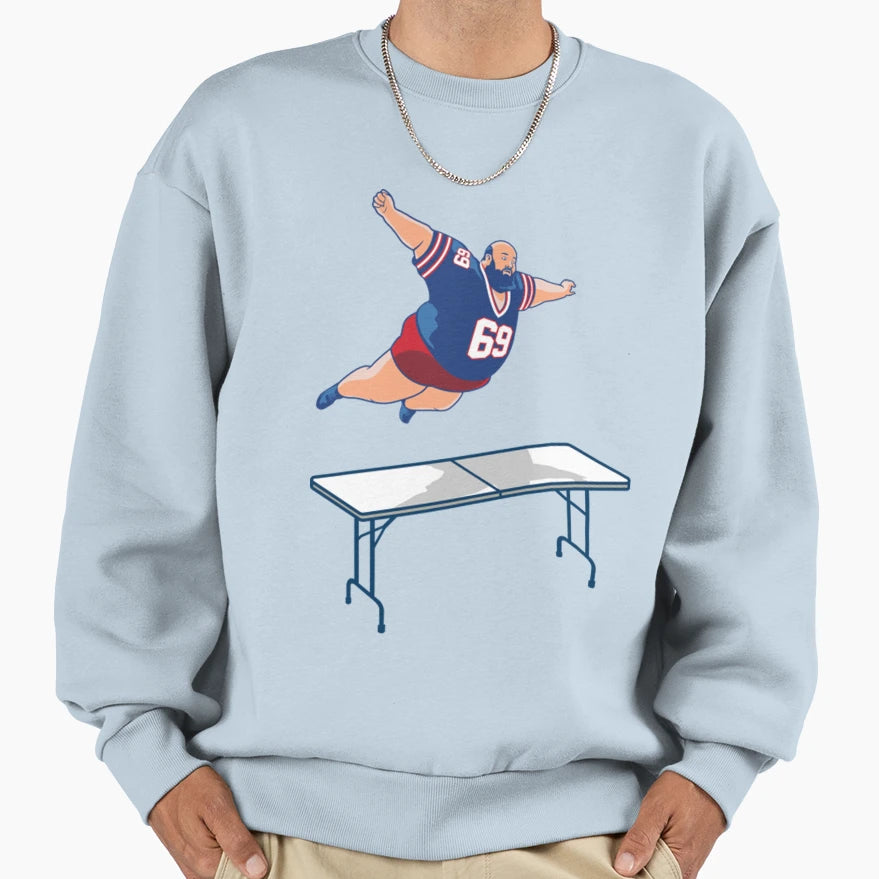 Buffalo Bills Mafia Table Dive T-Shirt - Novelty Apparel for Adults - T-Shirt, Sweatshirt, Hoodie