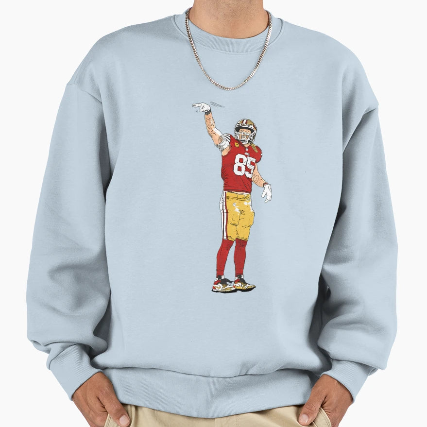 GK Hand Gesture Comic Sweatshirt - Novelty Apparel Men Women - T-Shirt, Sweatshirt, Hoodie