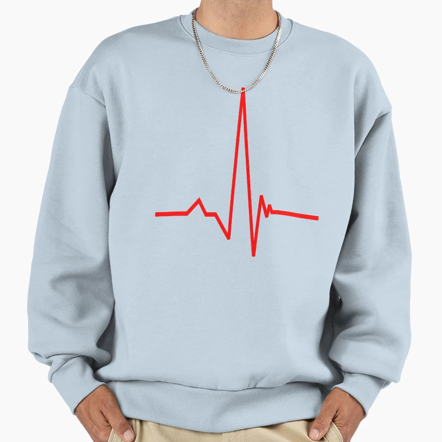 Pulse Sweatshirt - Unique Graphic for Adults - T-Shirt, Sweatshirt, Hoodie