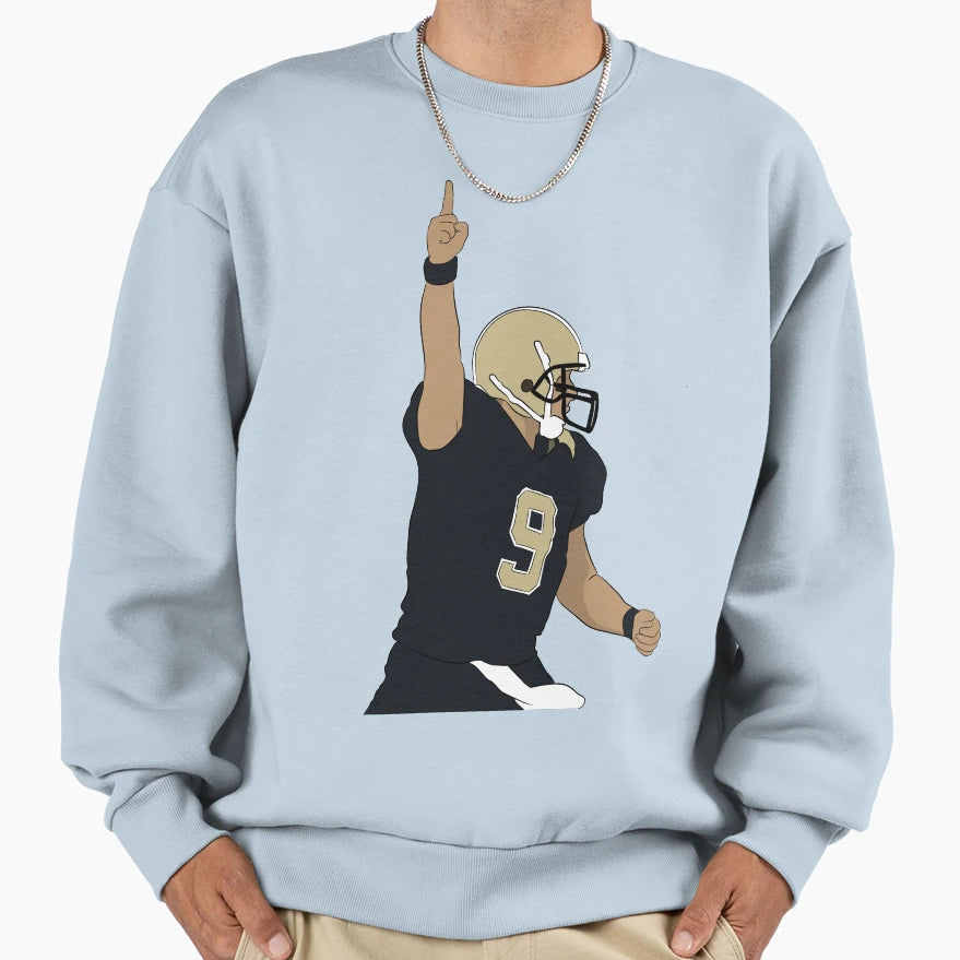Touchdown Szn Sweatshirt - Minimalist Print for Adults - T-Shirt, Sweatshirt, Hoodie