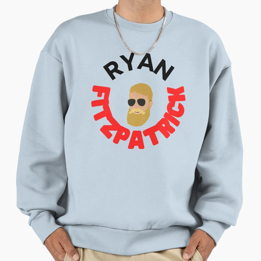 Ryan Fitzpatrick Jk Artist Sweatshirt - Minimalist Print Men Women - T-Shirt, Sweatshirt, Hoodie