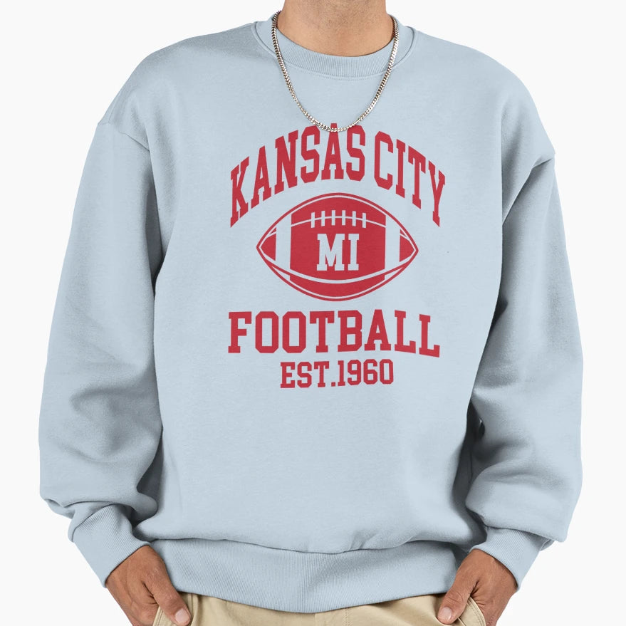 Art Kansas City Chiefs Sweatshirt - Graphic Print for Adults - T-Shirt, Sweatshirt, Hoodie