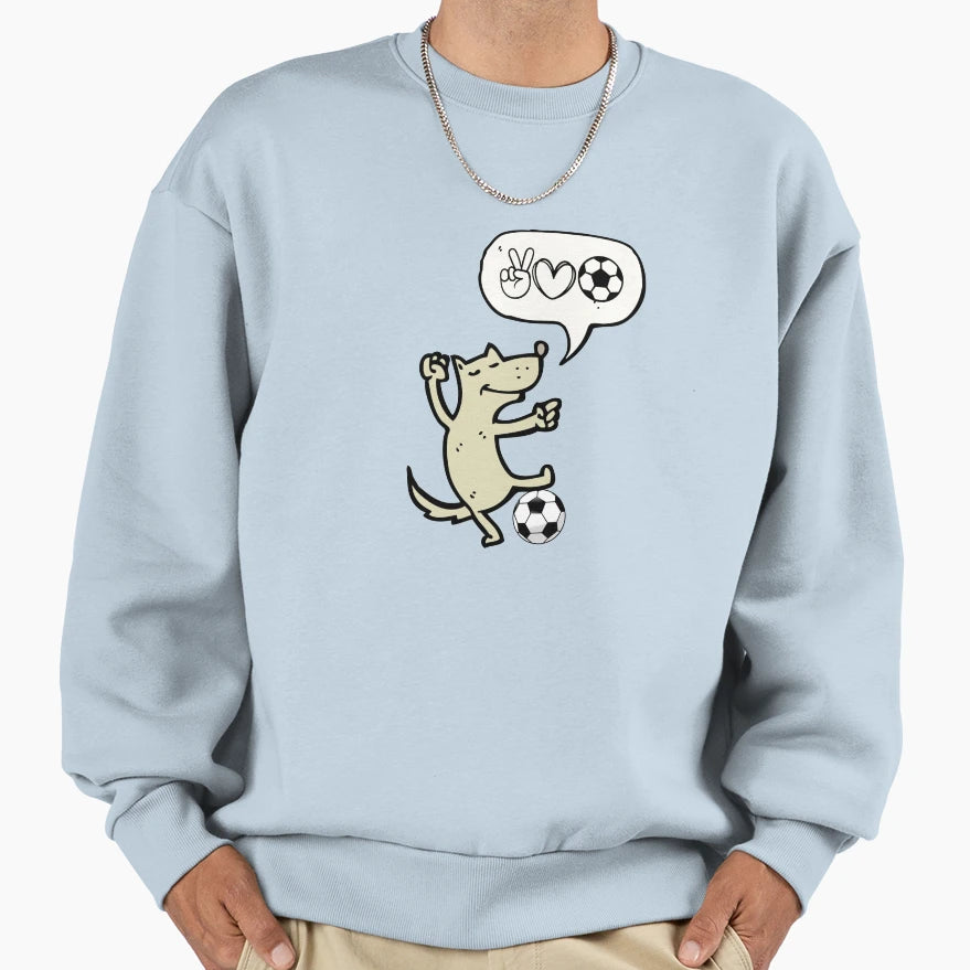 Love Football Sweatshirt - Unique Graphic Unisex - T-Shirt, Sweatshirt, Hoodie