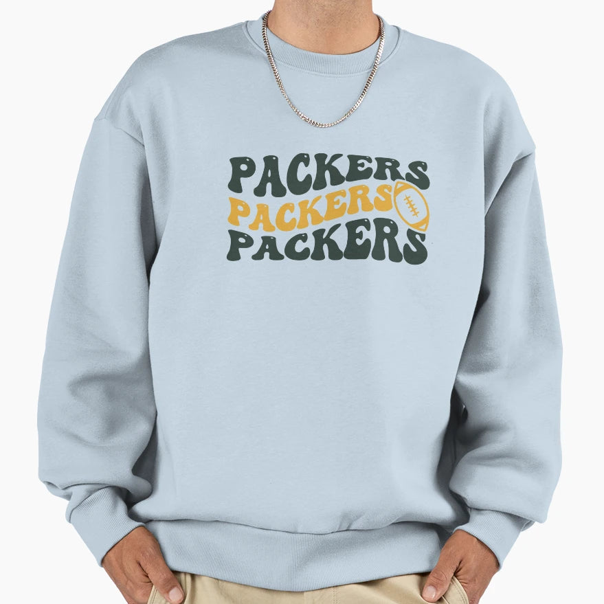 Packers Football Sweatshirt - Unique Graphic for Adults - T-Shirt, Sweatshirt, Hoodie