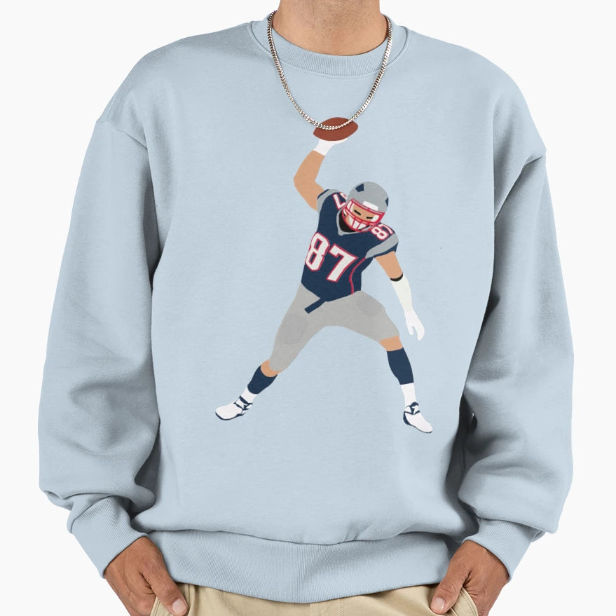 Gronk Spike Sweatshirt - Custom Art Print for Adults - T-Shirt, Sweatshirt, Hoodie