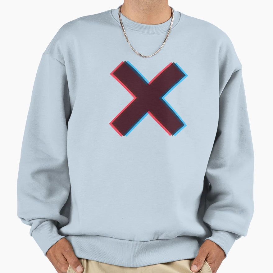 X 3 D Sweatshirt - Unique Graphic Unisex - T-Shirt, Sweatshirt, Hoodie
