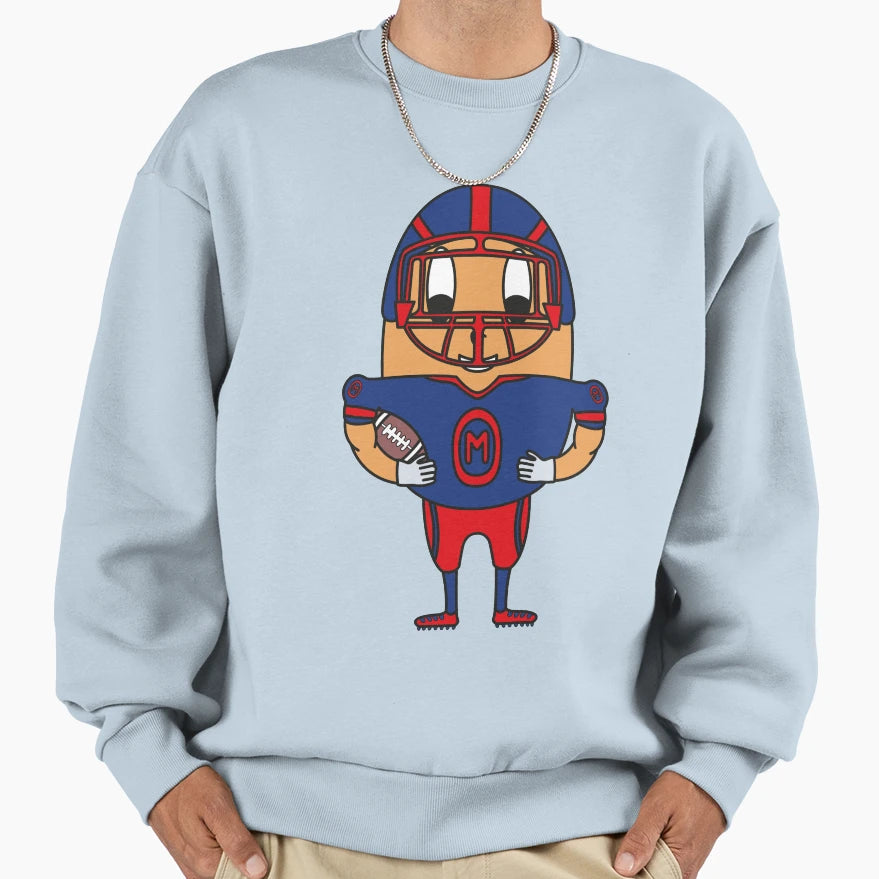 American Football Player Egg Sweatshirt - Custom Art Print for Adults - T-Shirt, Sweatshirt, Hoodie