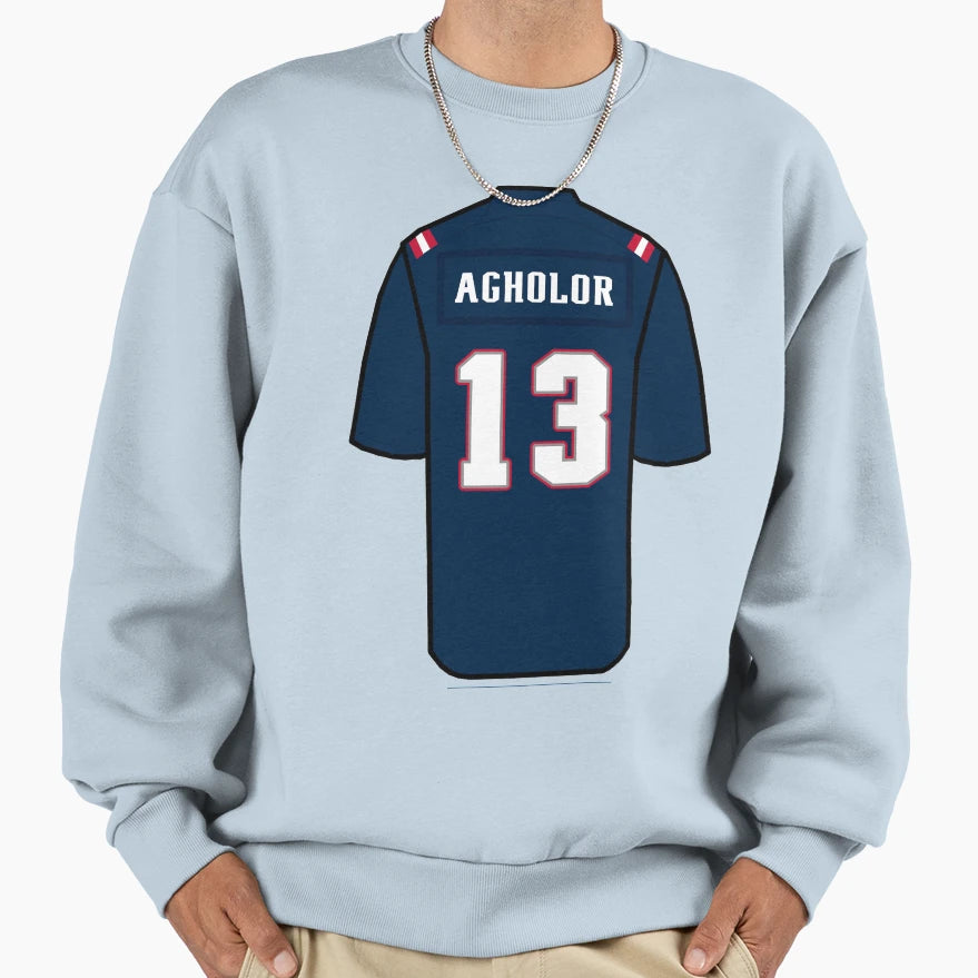 Agholor Pats Sweatshirt - Novelty Apparel Men Women - T-Shirt, Sweatshirt, Hoodie