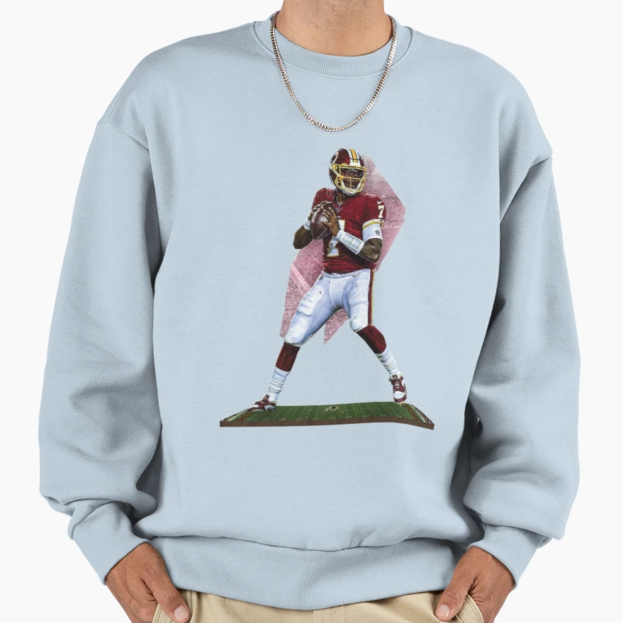 Dwayne Haskins 4 Sweatshirt - Graphic Print Men Women - T-Shirt, Sweatshirt, Hoodie