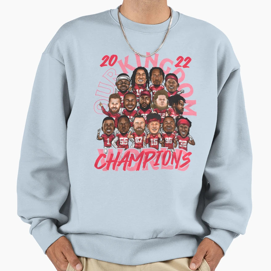 Kansas City 2022 Champions Sweatshirt - Unique Graphic Men Women - T-Shirt, Sweatshirt, Hoodie