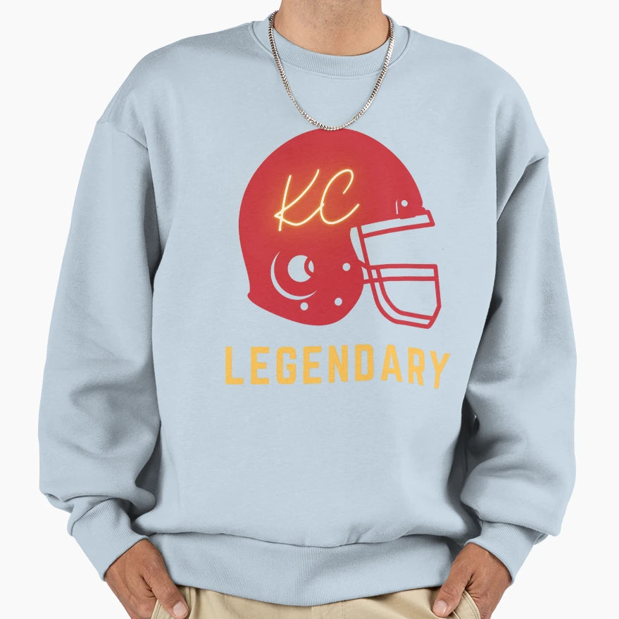 Kc Legendary Sweatshirt - Unique Graphic Men Women - T-Shirt, Sweatshirt, Hoodie