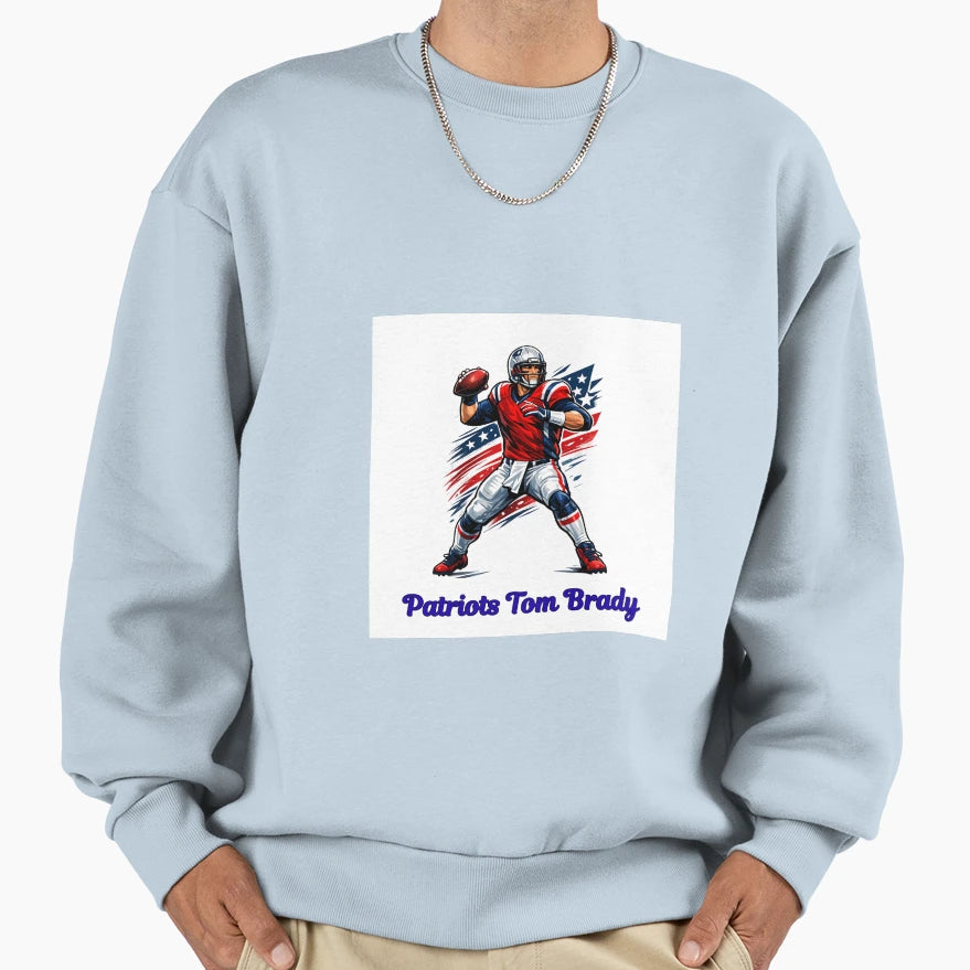 Patriots TB Inspired Football Legend Sweatshirt - Novelty Apparel Men Women - T-Shirt, Sweatshirt, Hoodie