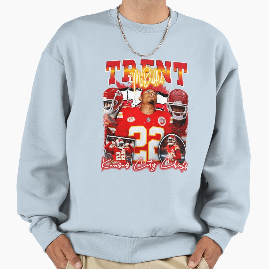 Trent Mcduffie Sweatshirt - Aesthetic Graphic for Adults - T-Shirt, Sweatshirt, Hoodie