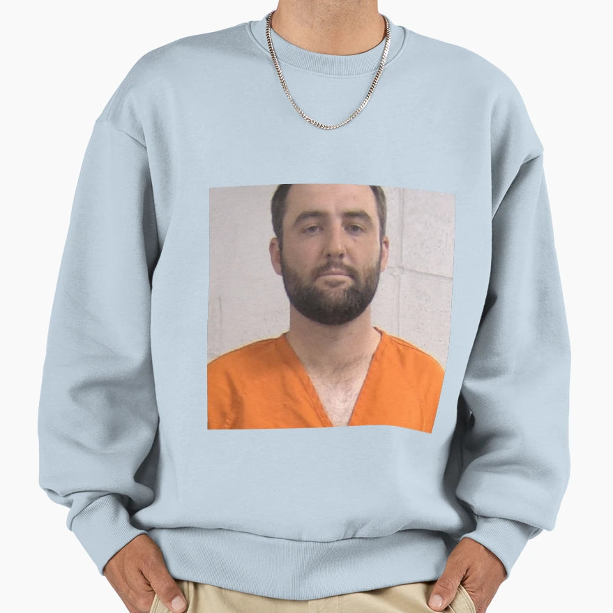 Scottie Scheffler Mugshot Sweatshirt - Graphic Print Unisex - T-Shirt, Sweatshirt, Hoodie