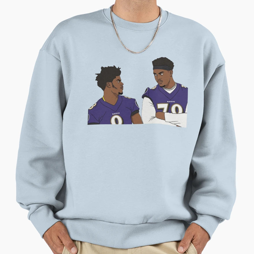 Lamar Reaction Meme Sweatshirt - Unique Graphic Unisex - T-Shirt, Sweatshirt, Hoodie