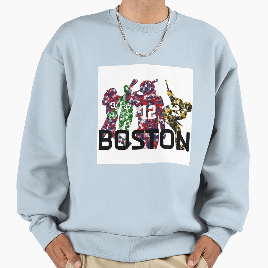 Boston Legends Sweatshirt - Aesthetic Graphic Men Women - T-Shirt, Sweatshirt, Hoodie