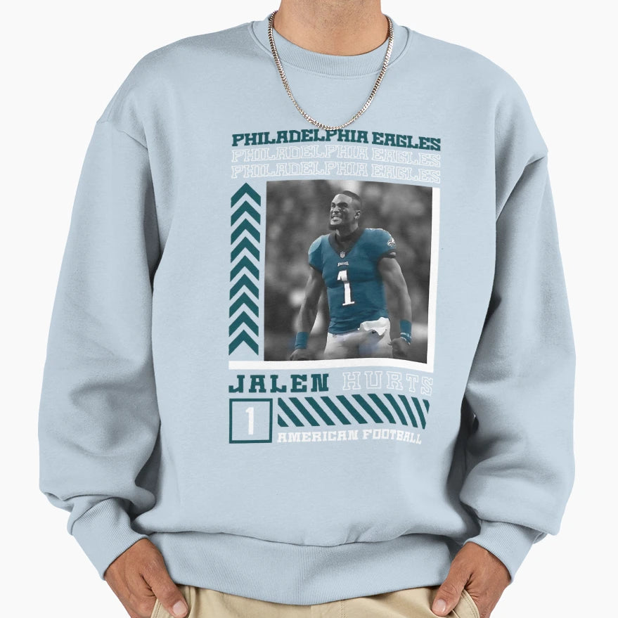 Player Sports 1 Touchdown Sweatshirt - Aesthetic Graphic for Adults - T-Shirt, Sweatshirt, Hoodie