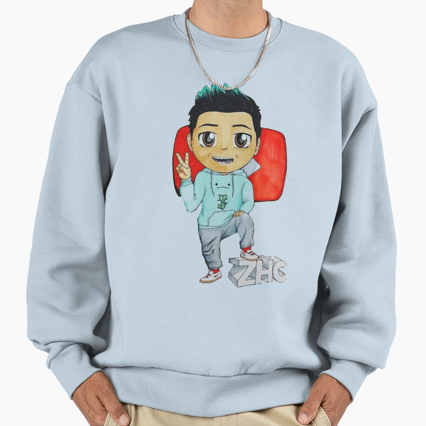 Zhc Funny Youtuber Sweatshirt - Streetwear Style Men Women - T-Shirt, Sweatshirt, Hoodie