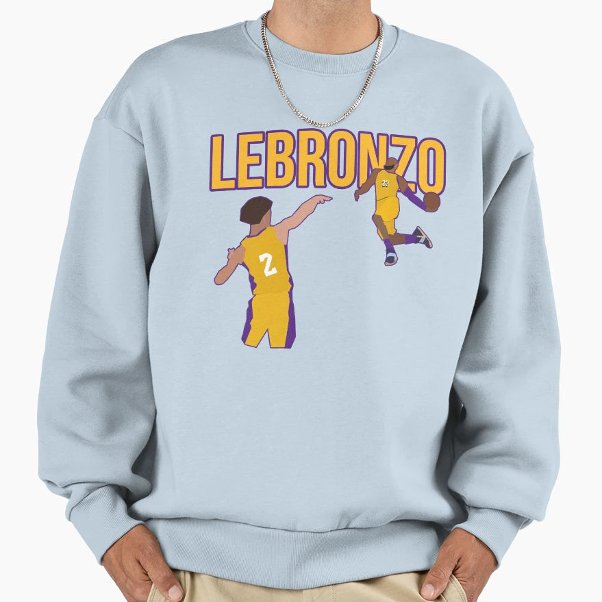 Lebronzo Sweatshirt - Custom Art Print Unisex - T-Shirt, Sweatshirt, Hoodie