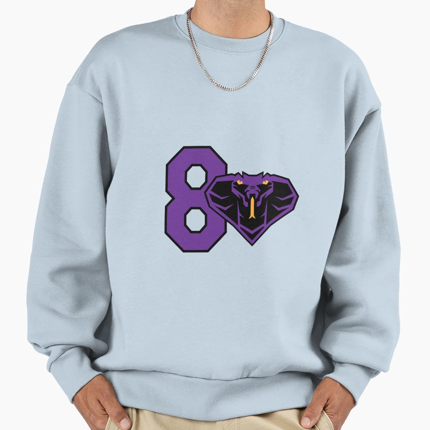 Black Mamba Sweatshirt - Minimalist Print Men Women - T-Shirt, Sweatshirt, Hoodie