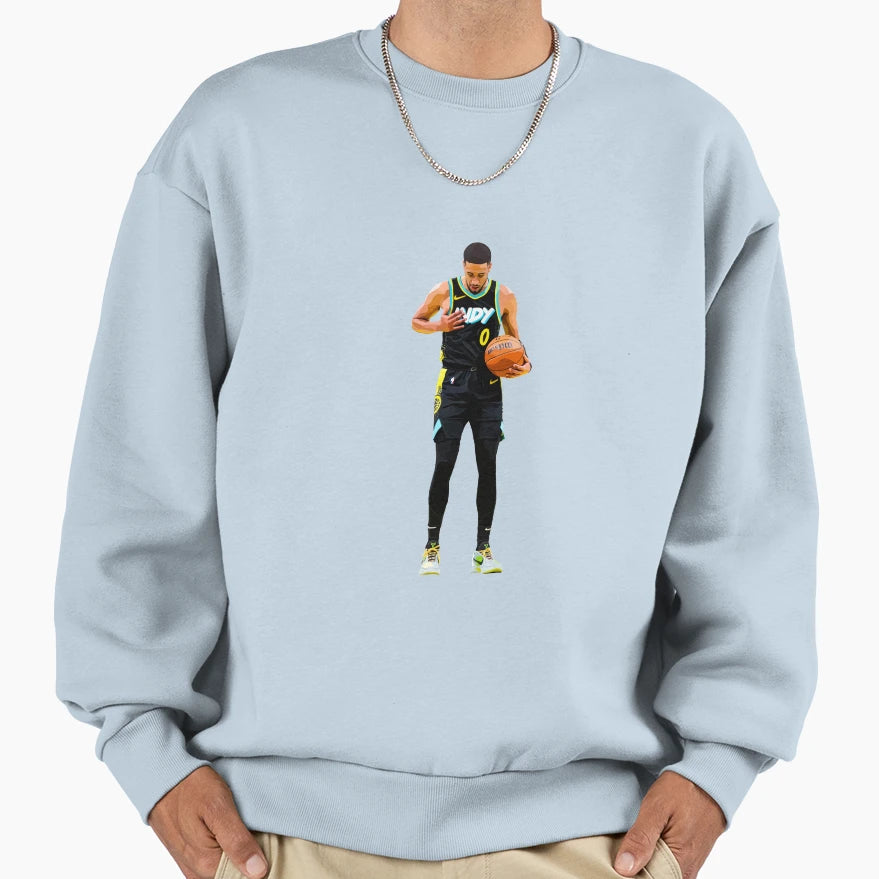 Tyrese Haliburton Sweatshirt - Aesthetic Graphic Men Women - T-Shirt, Sweatshirt, Hoodie