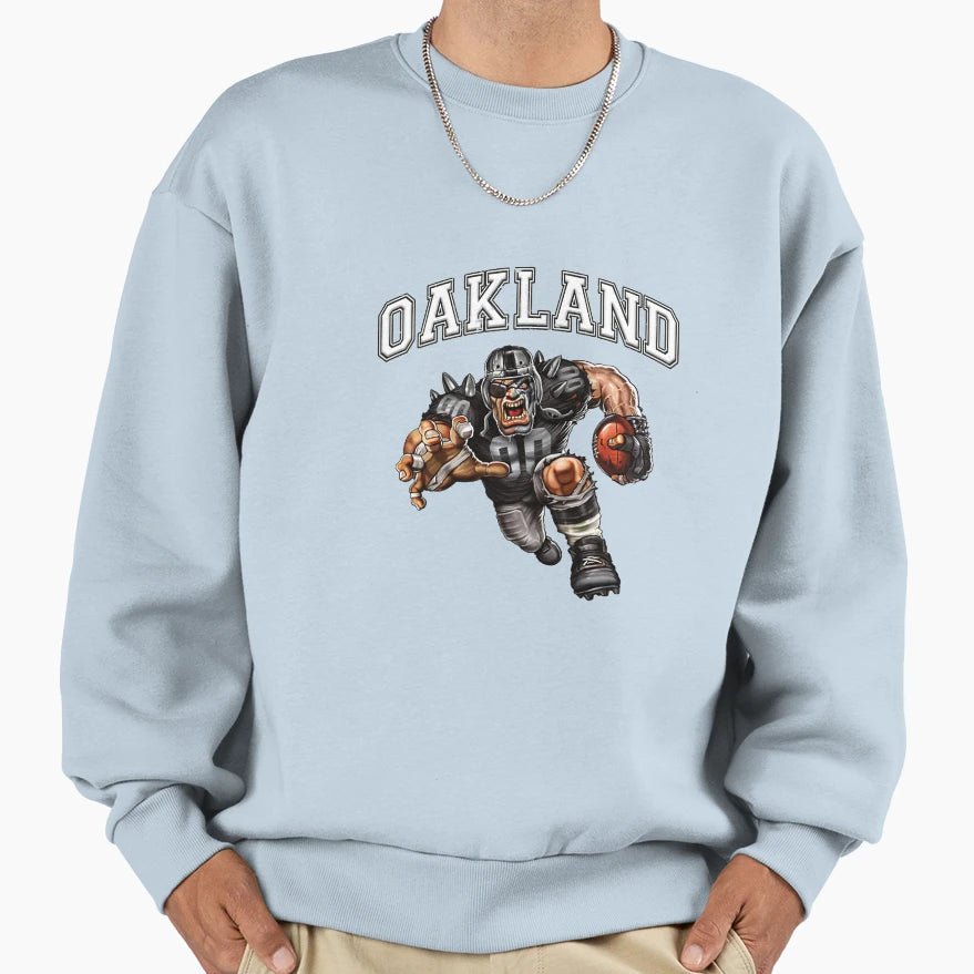 Oakland Football Sweatshirt - Streetwear Style for Adults - T-Shirt, Sweatshirt, Hoodie