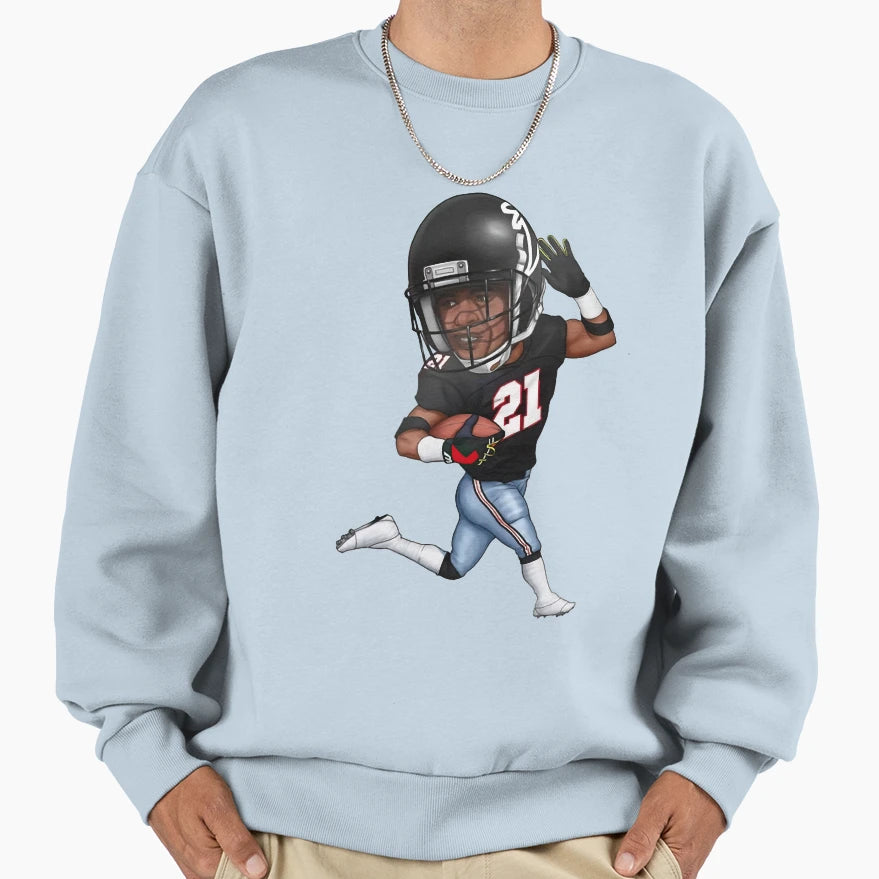 Deion Sanders Primetime Sweatshirt - Aesthetic Graphic Men Women - T-Shirt, Sweatshirt, Hoodie