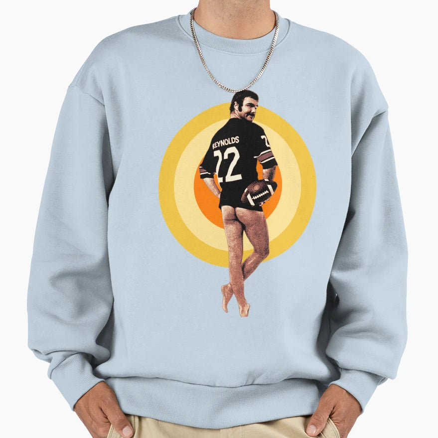 Burt Reynolds Sweatshirt - Unique Graphic Unisex - T-Shirt, Sweatshirt, Hoodie