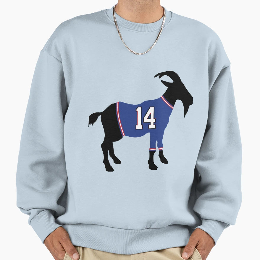 SD Goat Sweatshirt - Custom Art Print Men Women - T-Shirt, Sweatshirt, Hoodie