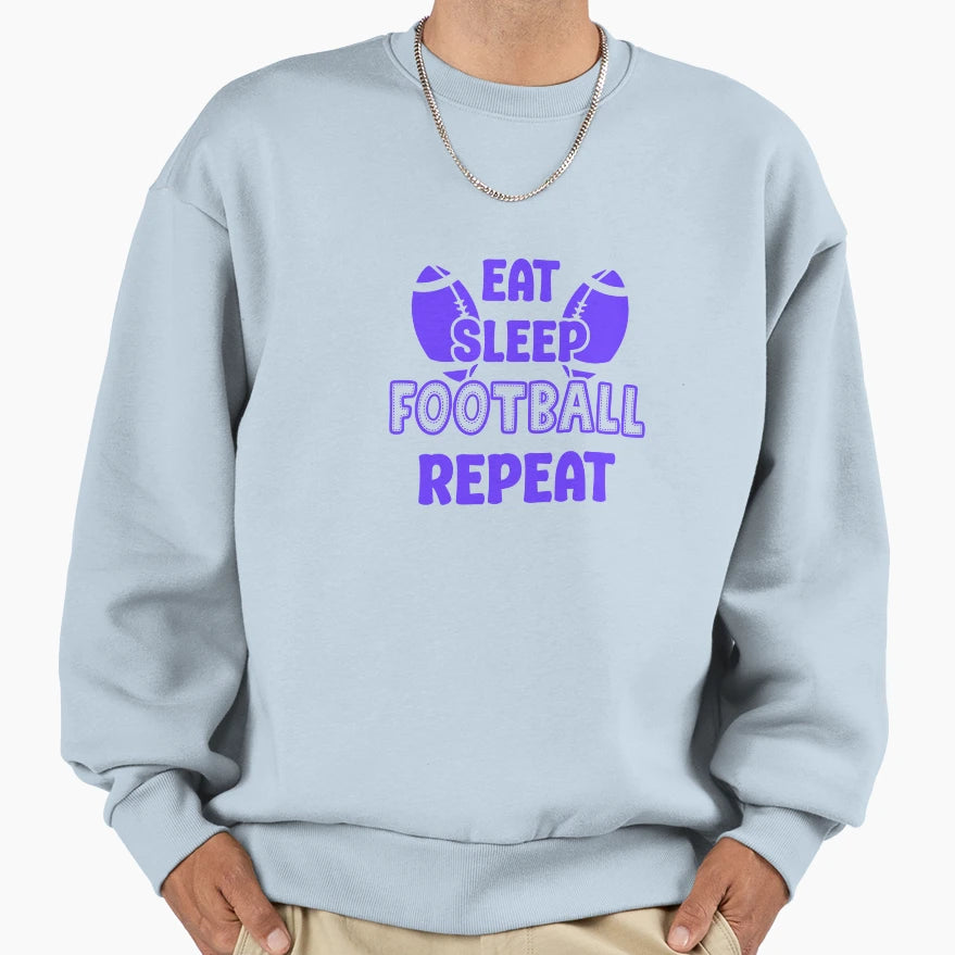 Funny Game Day American Football Lovers Sweatshirt - Trendy Graphic Unisex - T-Shirt, Sweatshirt, Hoodie