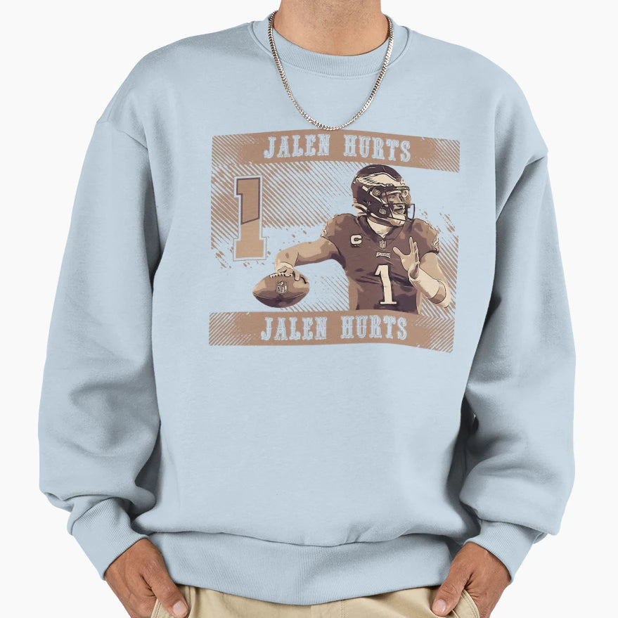Player Sports 1 Touchdown Sweatshirt - Novelty Apparel Unisex - T-Shirt, Sweatshirt, Hoodie