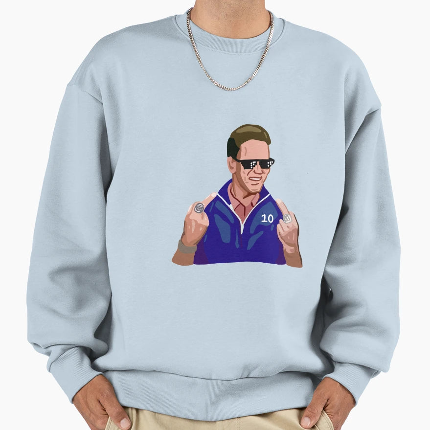 Eli Manning Givin Birds Png T-Shirt - Graphic Print Men Women - T-Shirt, Sweatshirt, Hoodie