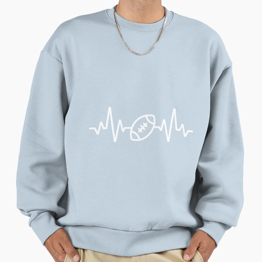 American Football Sweatshirt - Custom Art Print Men Women - T-Shirt, Sweatshirt, Hoodie