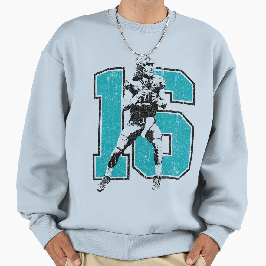 Football Trevor Lawrence Sweatshirt - Fun Novelty Design Men Women - T-Shirt, Sweatshirt, Hoodie