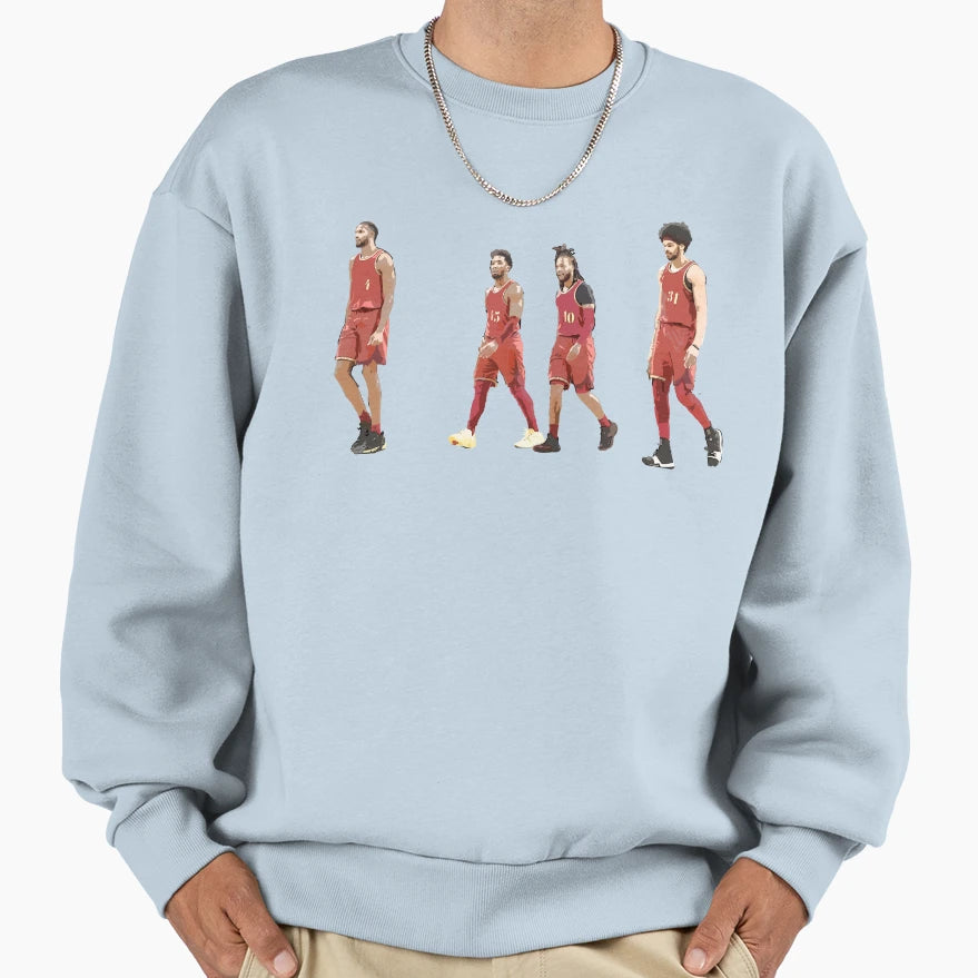 Evan Mobley Donovan Mitchell Darius Sweatshirt - Novelty Apparel Unisex - T-Shirt, Sweatshirt, Hoodie