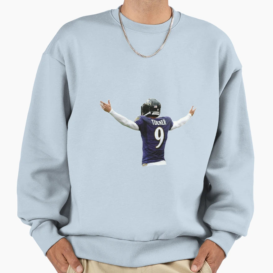Best Record Justin Tucker Sweatshirt - Minimalist Print Unisex - T-Shirt, Sweatshirt, Hoodie