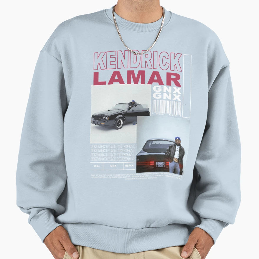 Kendrick Lamar Gnx Album Sweatshirt - Custom Art Print Unisex - T-Shirt, Sweatshirt, Hoodie