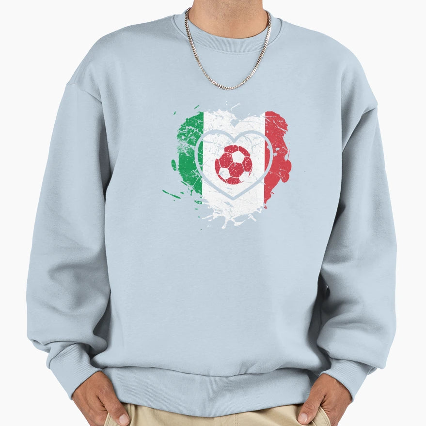 Italia Football Sport Calcio Sweatshirt - Graphic Print Unisex - T-Shirt, Sweatshirt, Hoodie