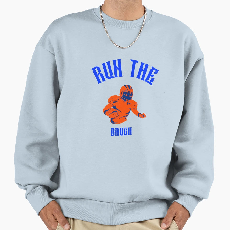 Run Baugh Florida Gator Fans Sweatshirt - Unique Graphic Unisex - T-Shirt, Sweatshirt, Hoodie