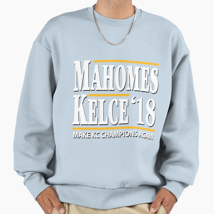 PM TK Kansas City Chiefs 2018 T-Shirt - Unique Graphic for Adults - T-Shirt, Sweatshirt, Hoodie