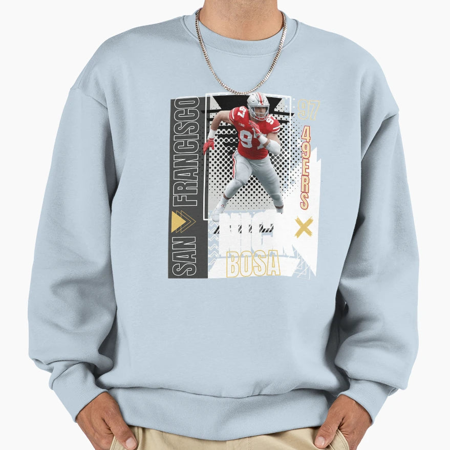 Quarterback Sports American Football Sweatshirt - Aesthetic Graphic Unisex - T-Shirt, Sweatshirt, Hoodie