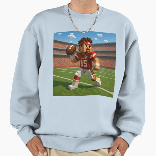 Blocky Pat Sweatshirt - Unique Graphic Men Women - T-Shirt, Sweatshirt, Hoodie