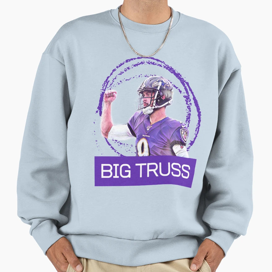 Justin Tucker Sweatshirt - Custom Art Print for Adults - T-Shirt, Sweatshirt, Hoodie